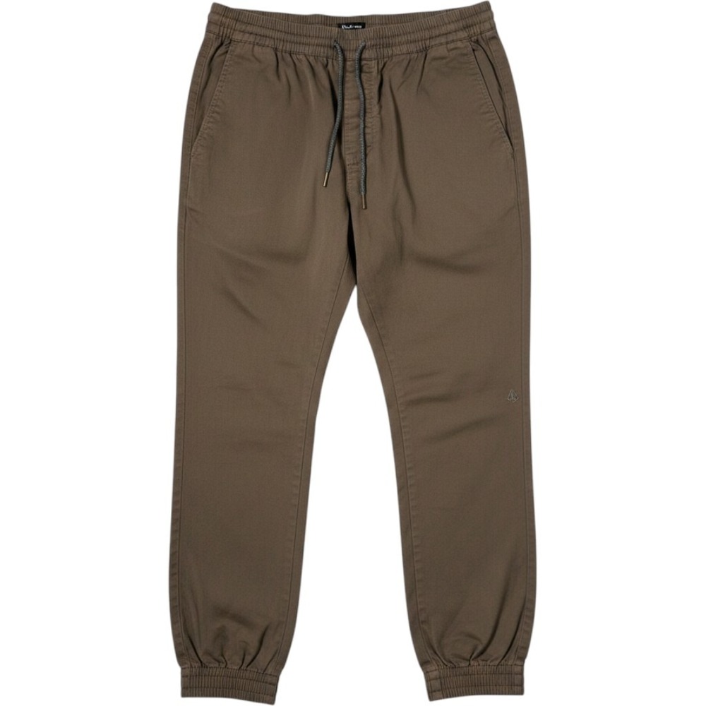 Volcom Jogger Pants Sz XXL Mens Brown Elastic Waist Drawstring Skater Streetwear